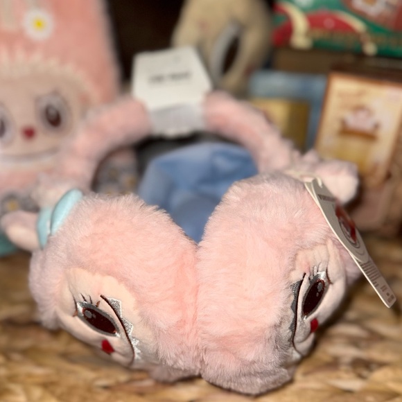 POP LAND × The Monsters – MOKOKO Plush Earmuffs - Picture 3 of 9